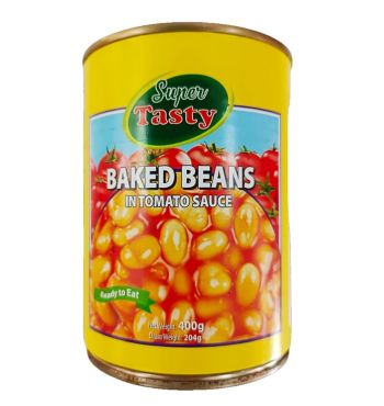 Tasty Baked Beans In Sauce 3 x 400 Gm, 8 Pieces Per Carton